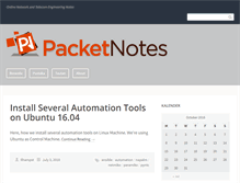 Tablet Screenshot of packetnotes.com
